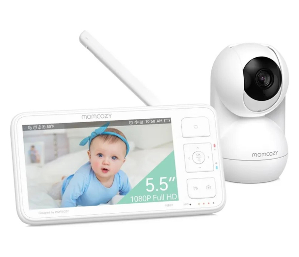 MOMCOZY Niania elektroniczna BM03, 5,5", 1080P FULL HD - 1595007 - zdjęcie